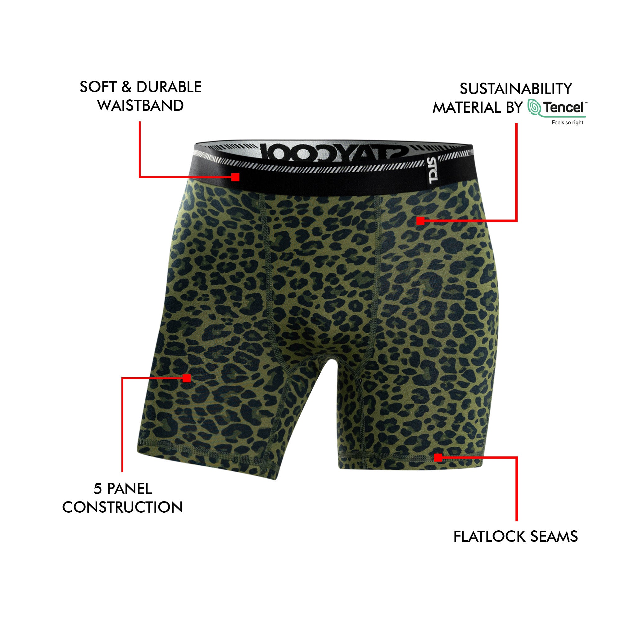 BOXER BRIEF - LEOPARD CAMO