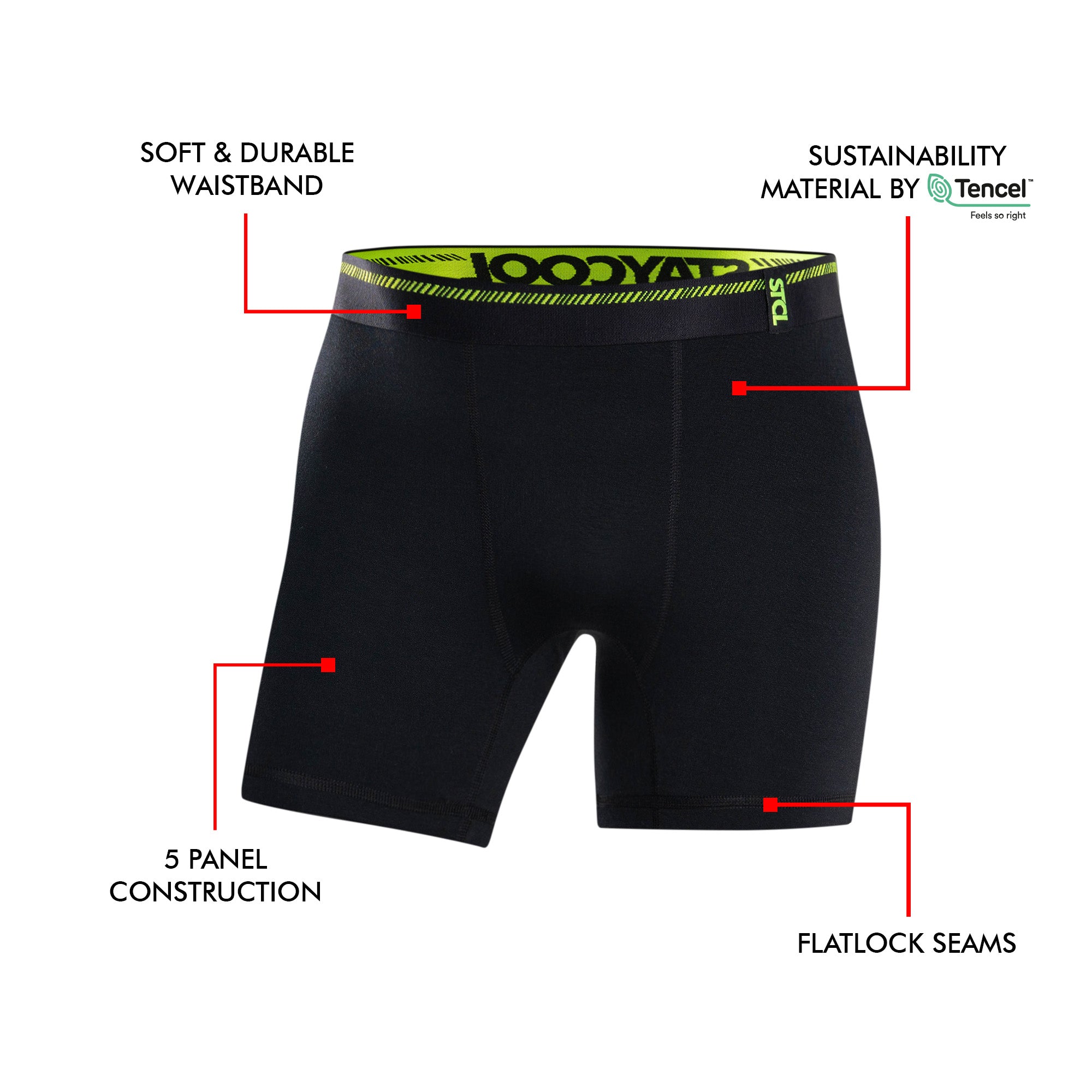 BOXER BRIEF BASIC - PITCH BLACK BN