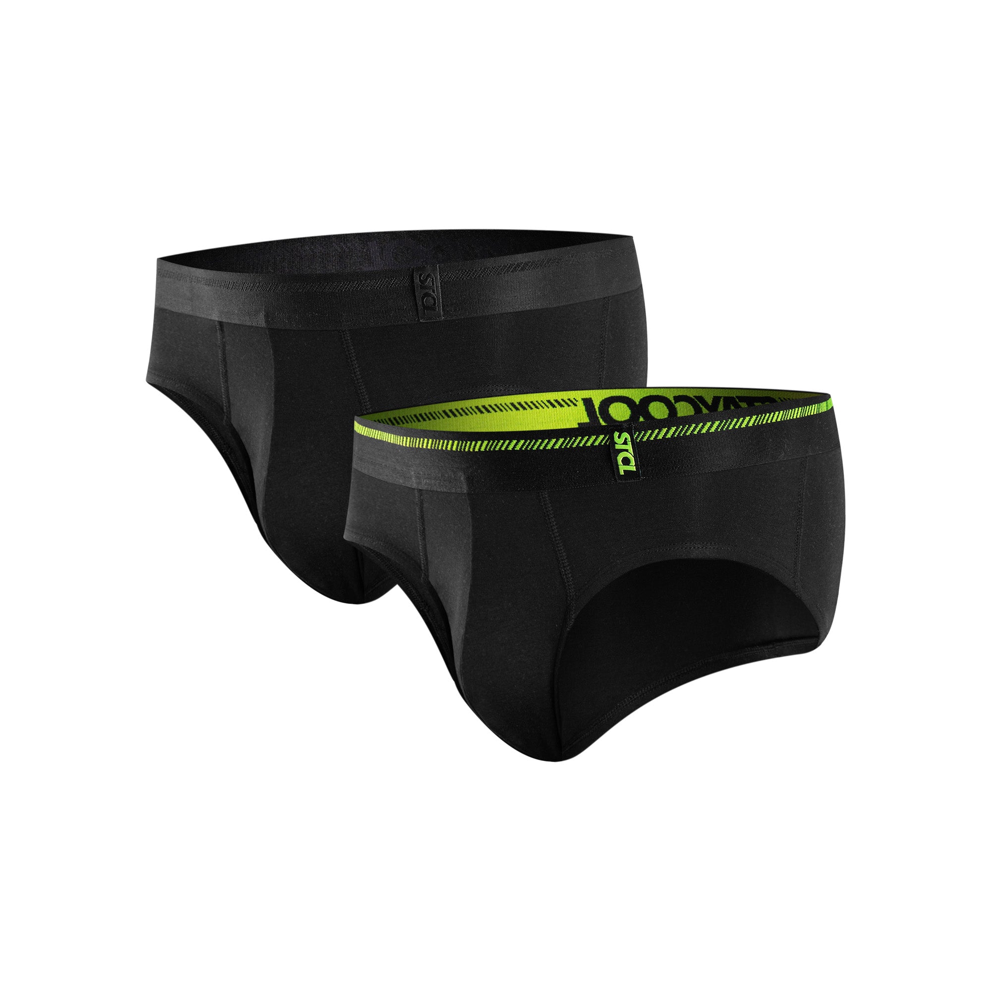 BRIEFS BASIC BLACK - 2 SET