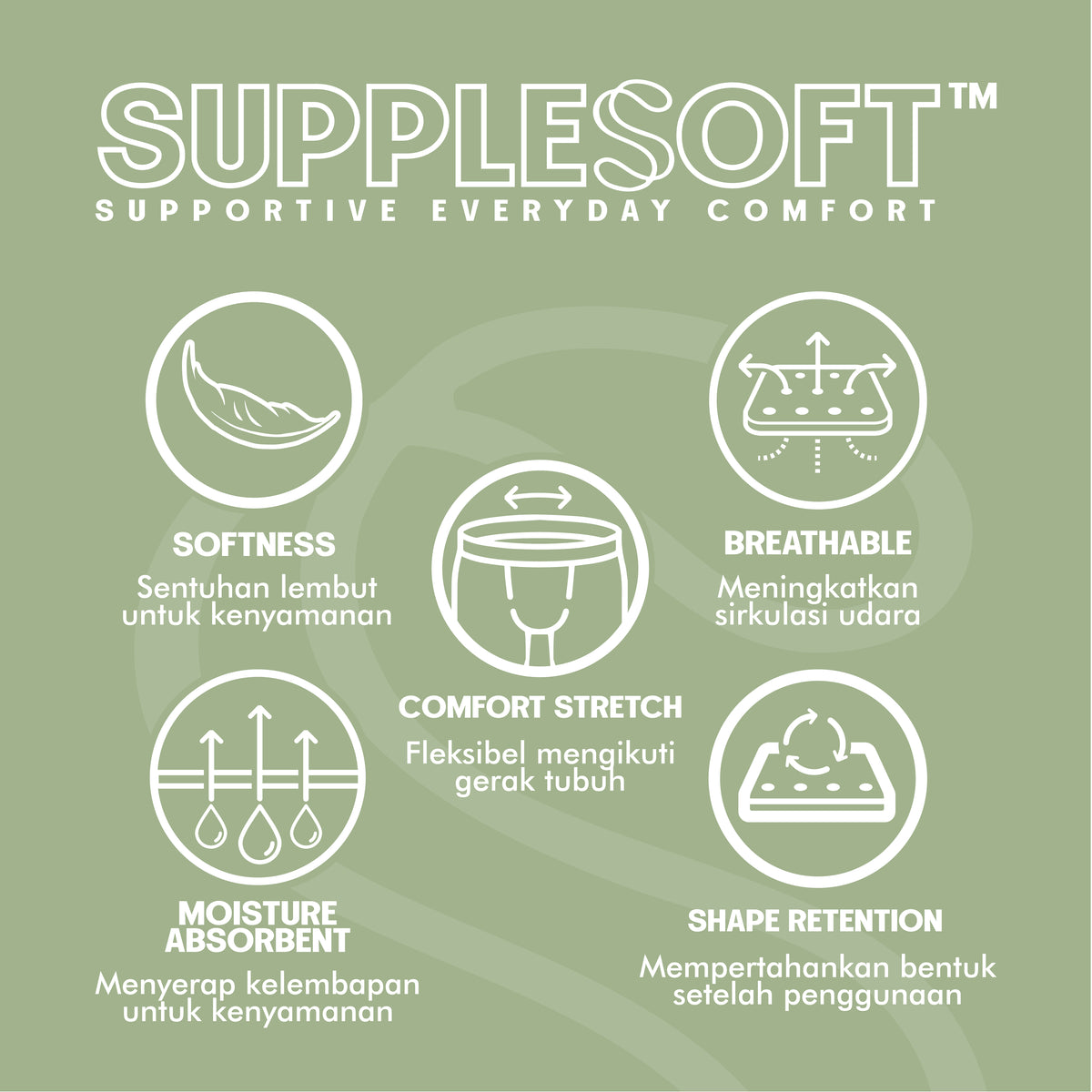 BRIEF SUPPLESOFT - PURE WHITE
