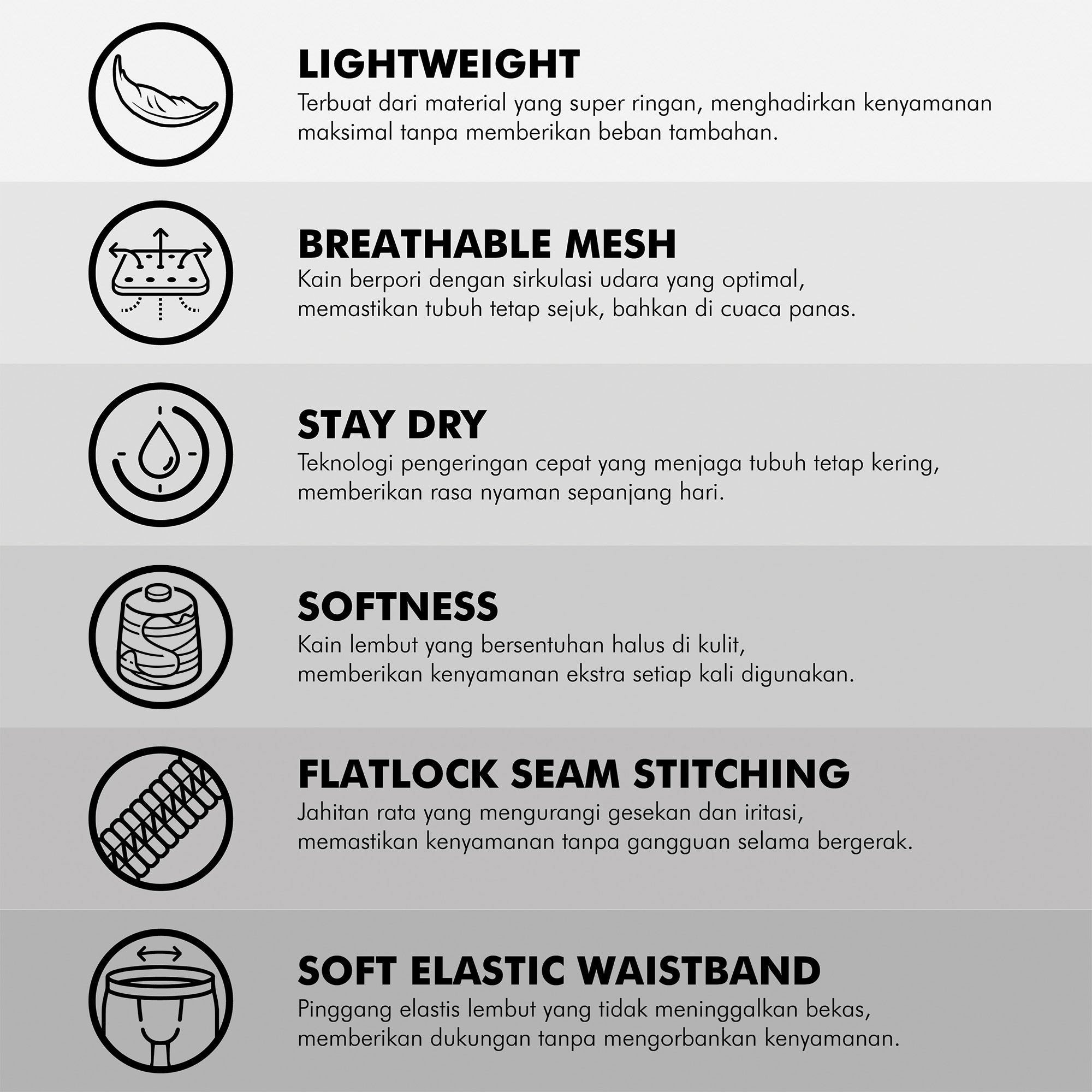 BOXER BRIEF SUPPLECOOL - BRICKS