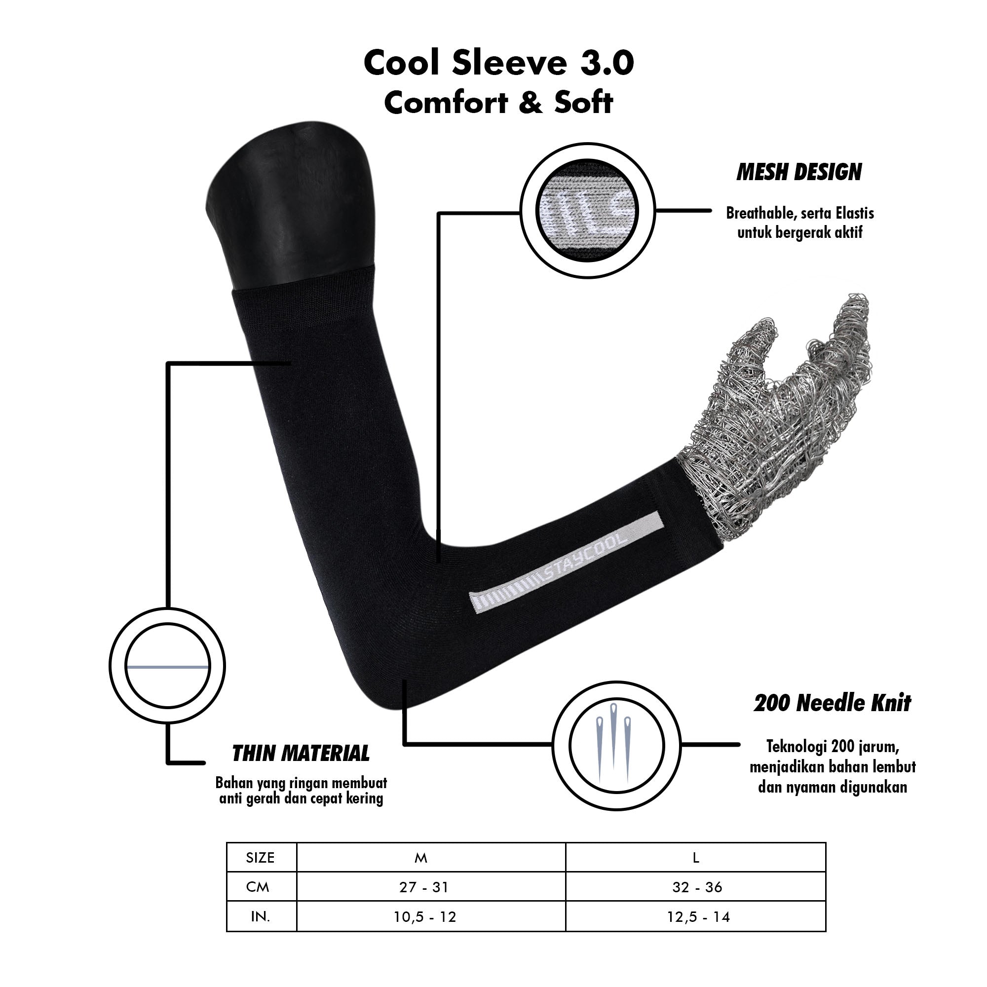 BASIC OG BLACK SLEEVE