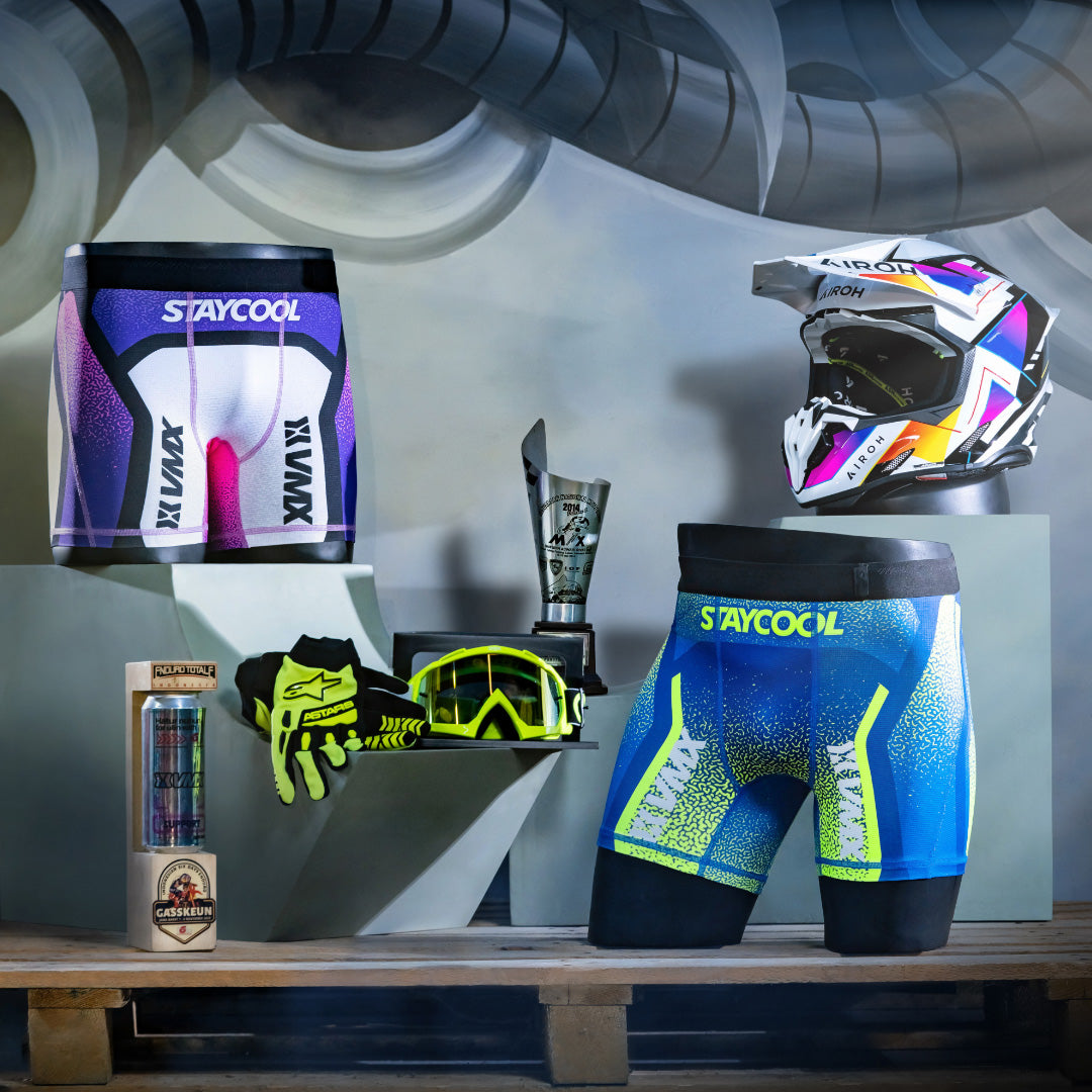 BOXER BRIEF SUPPLECOOL - STAYCOOL X VMX BLUE