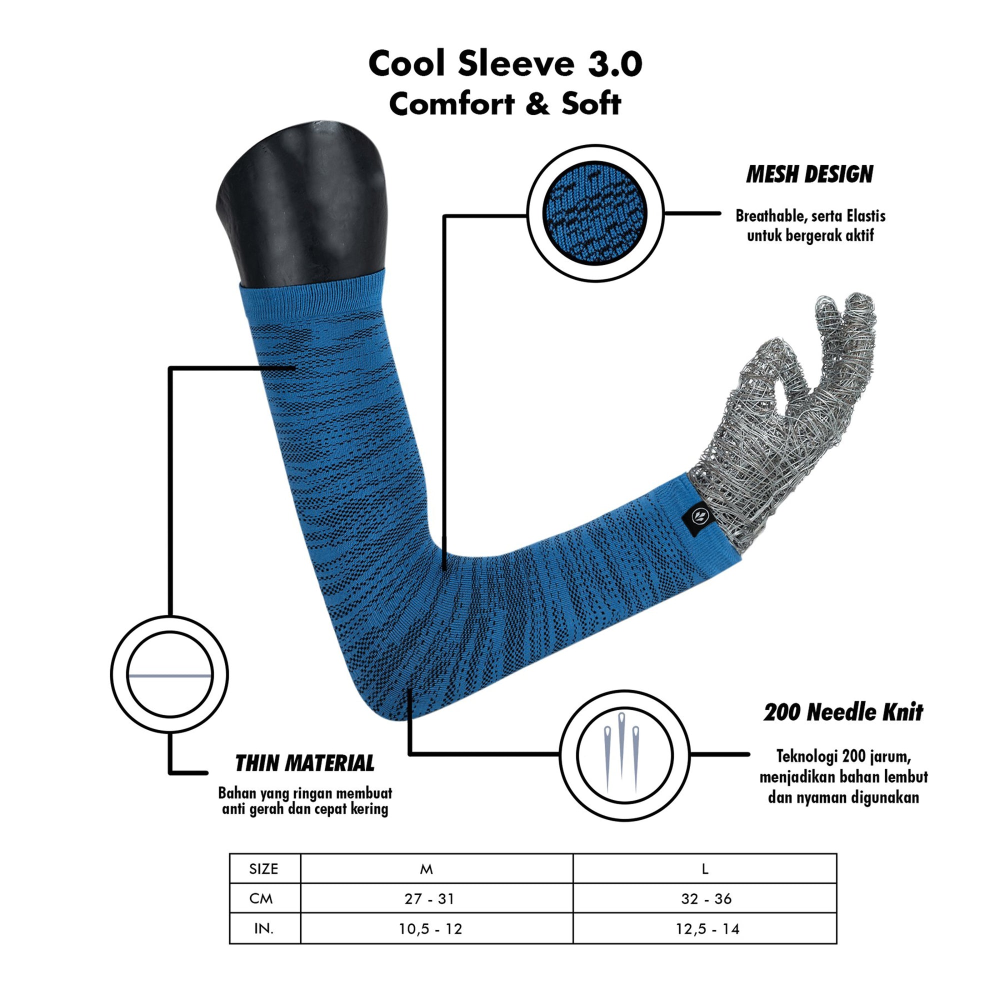 COOL SLEEVE 3.0 - NINOX