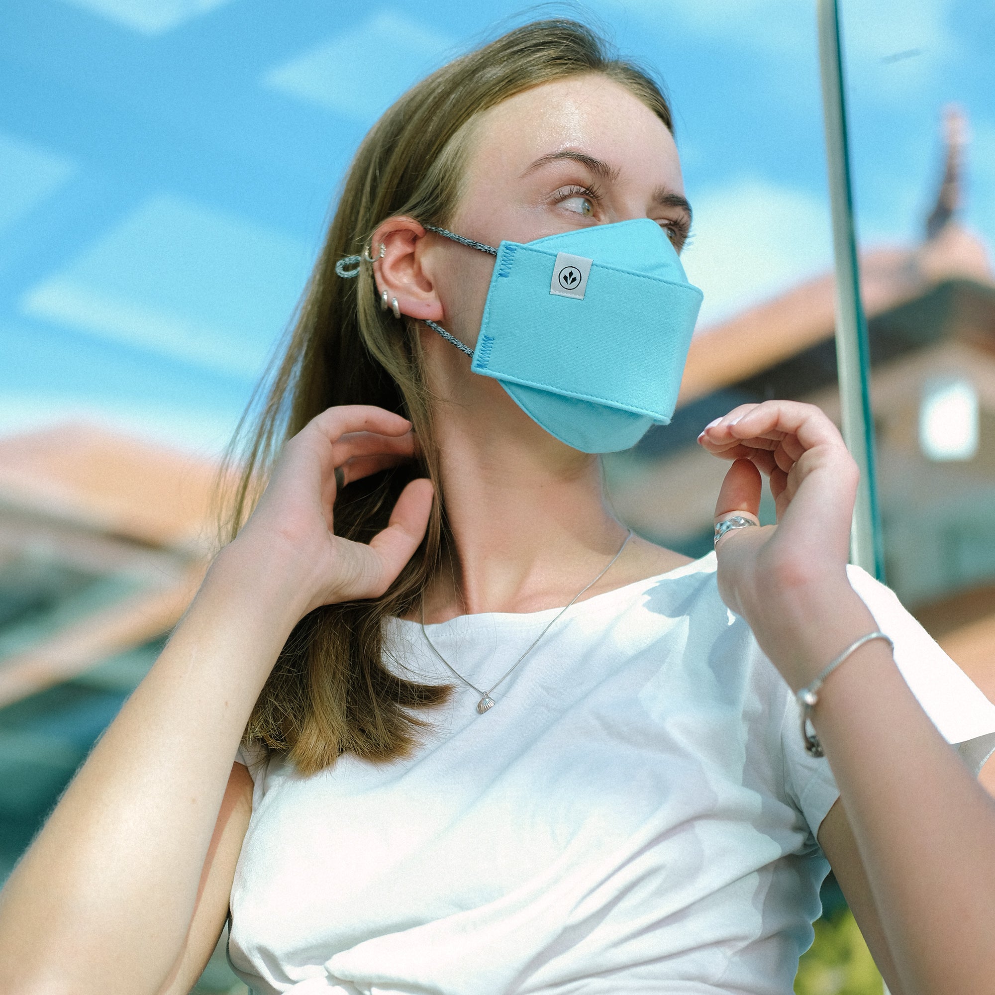 COOL MASK BASIC WOMEN - BABY BLUE