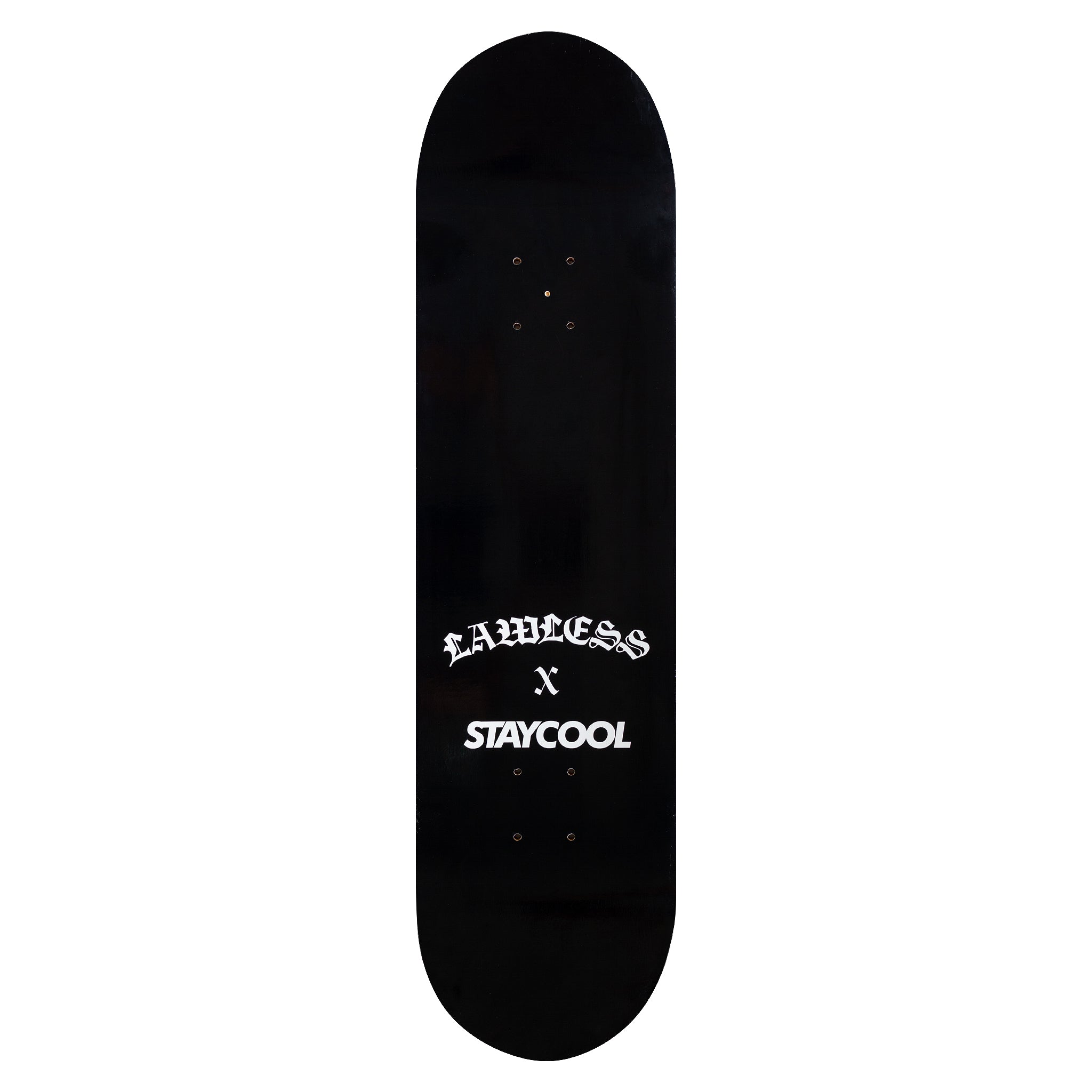 STCL X LAWLESS SKATEBOARD DECK 8" - LA MORT