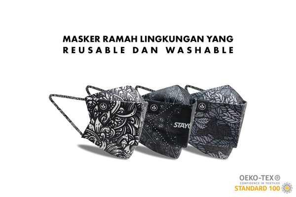 3D Nonwoven Mask: Masker Ramah Lingkungan yang Reusable dan Washable
