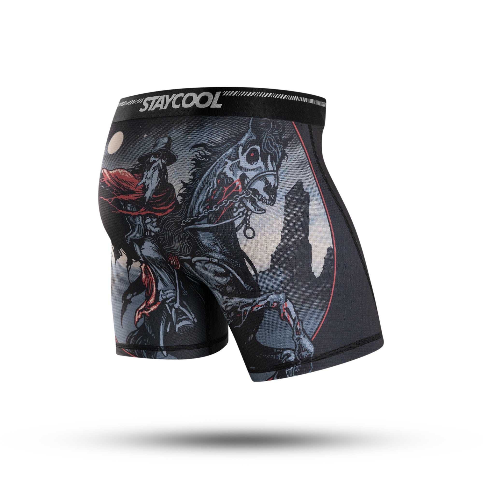 BOXER BRIEF SUPPLECOOL - STAYCOOL X BLACK HORSES DEAD COWBOY