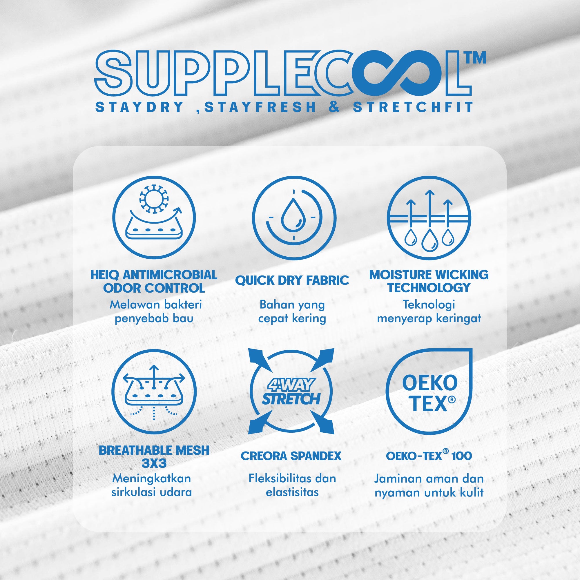 BOXER BRIEF SUPPLECOOL - MACABRE