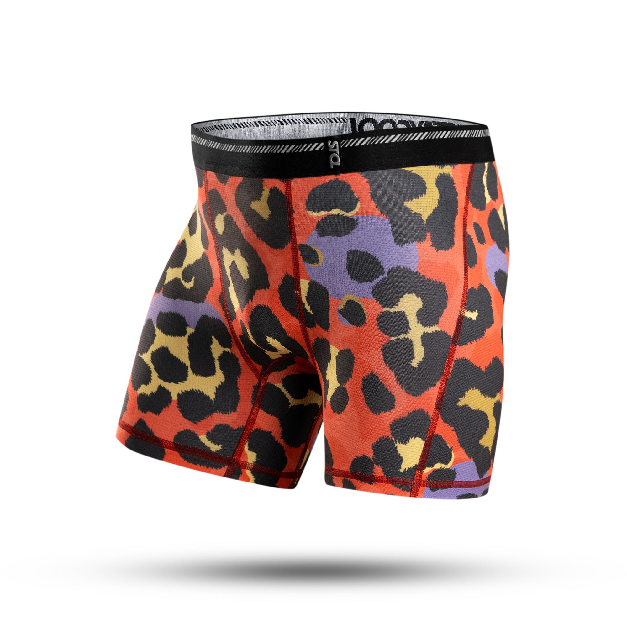 BOXER BRIEF SUPPLECOOL - TIGRIX RED LEOPARD