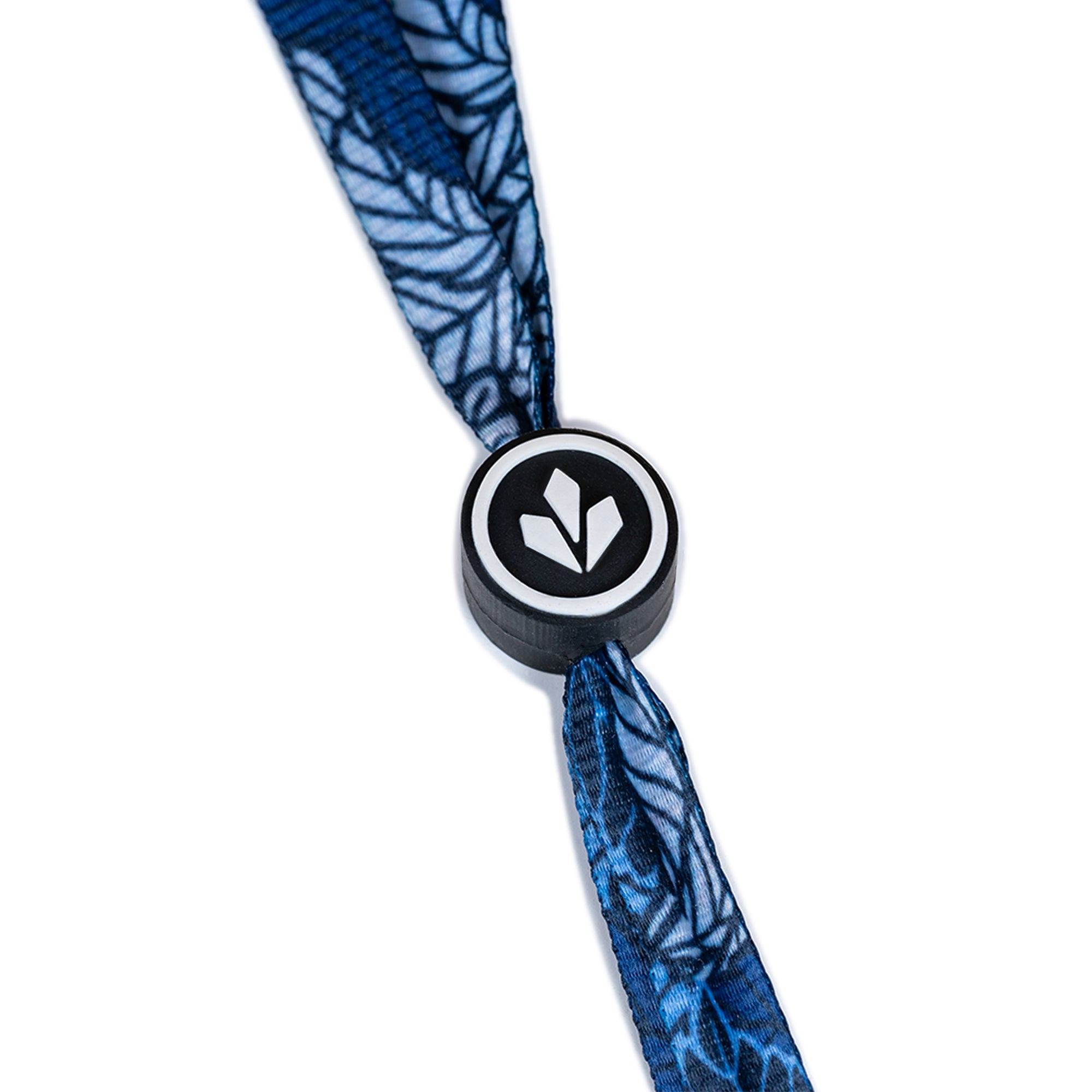 STRAP MASK - BLUE LEAF