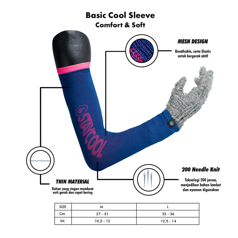 BASIC NAVY SLEEVE