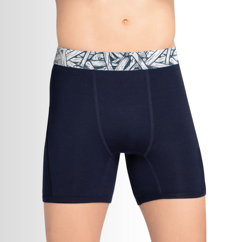 BOXER BRIEFS - BONES WAISTBAND