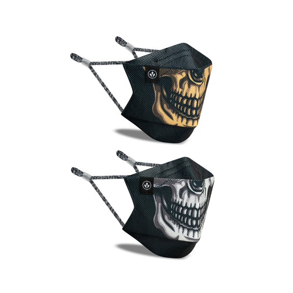 COOL MASK NONWOVEN - SKULL (2 SET)