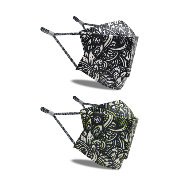 COOL MASK NONWOVEN - FLORAL (2 SET)