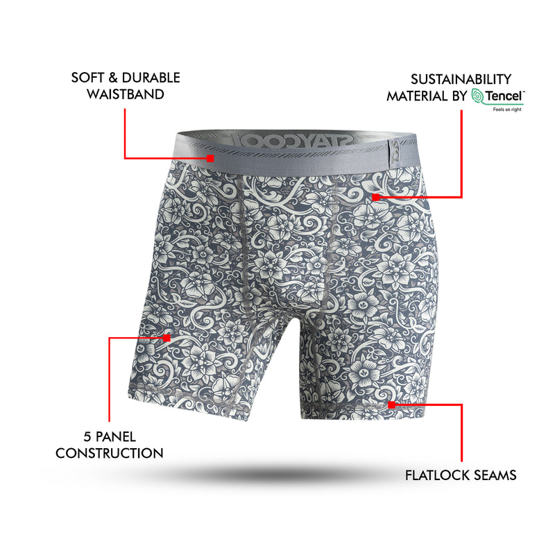 BOXER BRIEF - FLORISTY