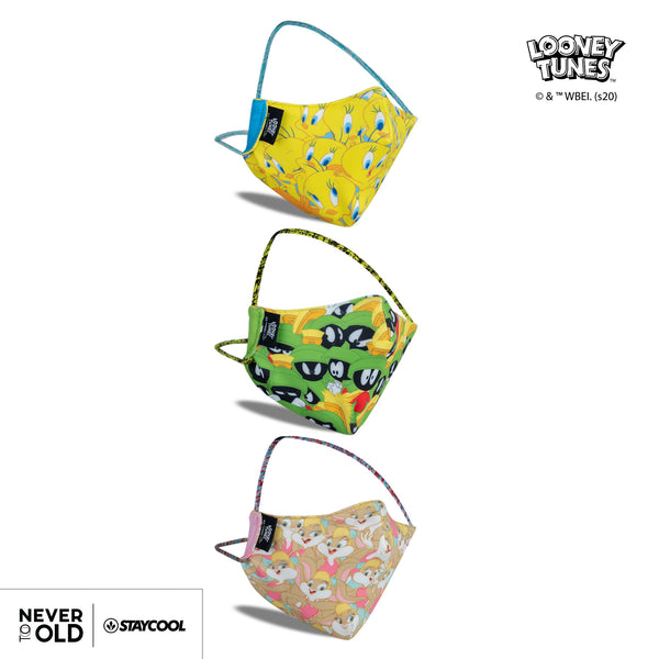 COOL MASK 'LOONEY TUNES WOMEN 3 PCS'