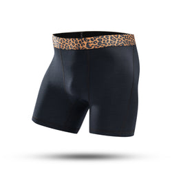 BOXER BRIEFS - LEOPARD WAISTBAND
