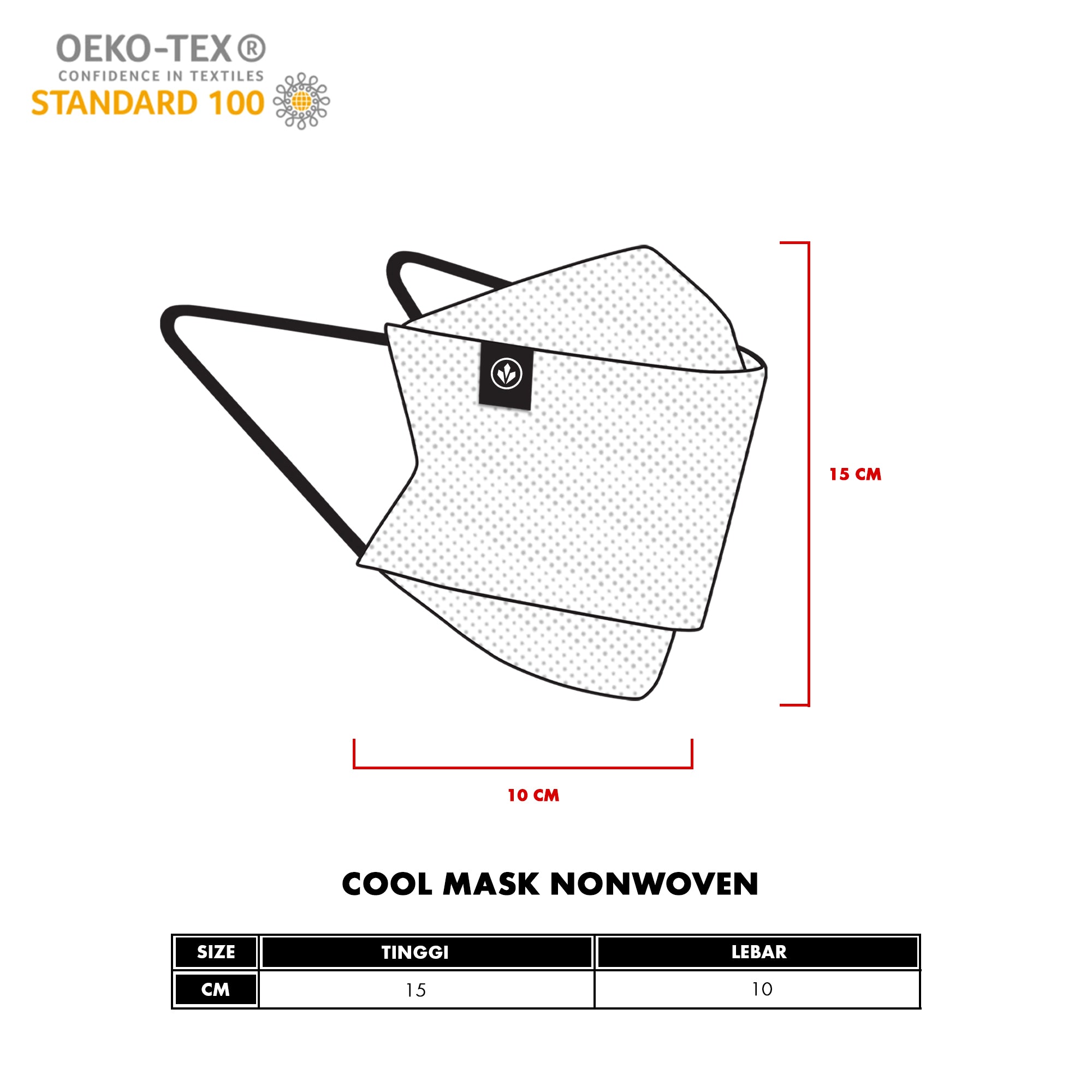 COOL MASK NONWOVEN - FLORAL (2 SET)