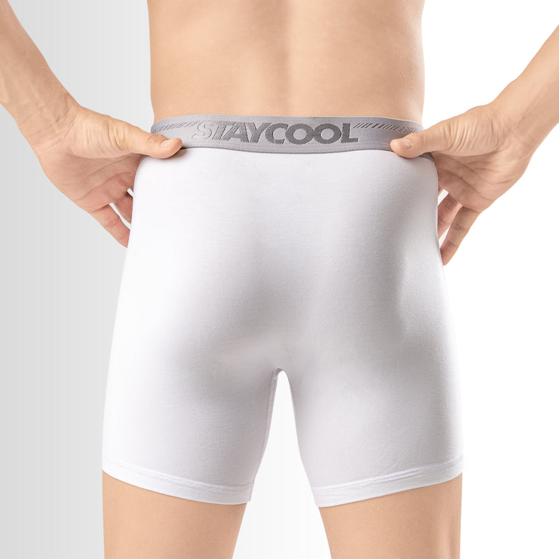 BOXER BRIEFS BASIC -  PURE WHITE