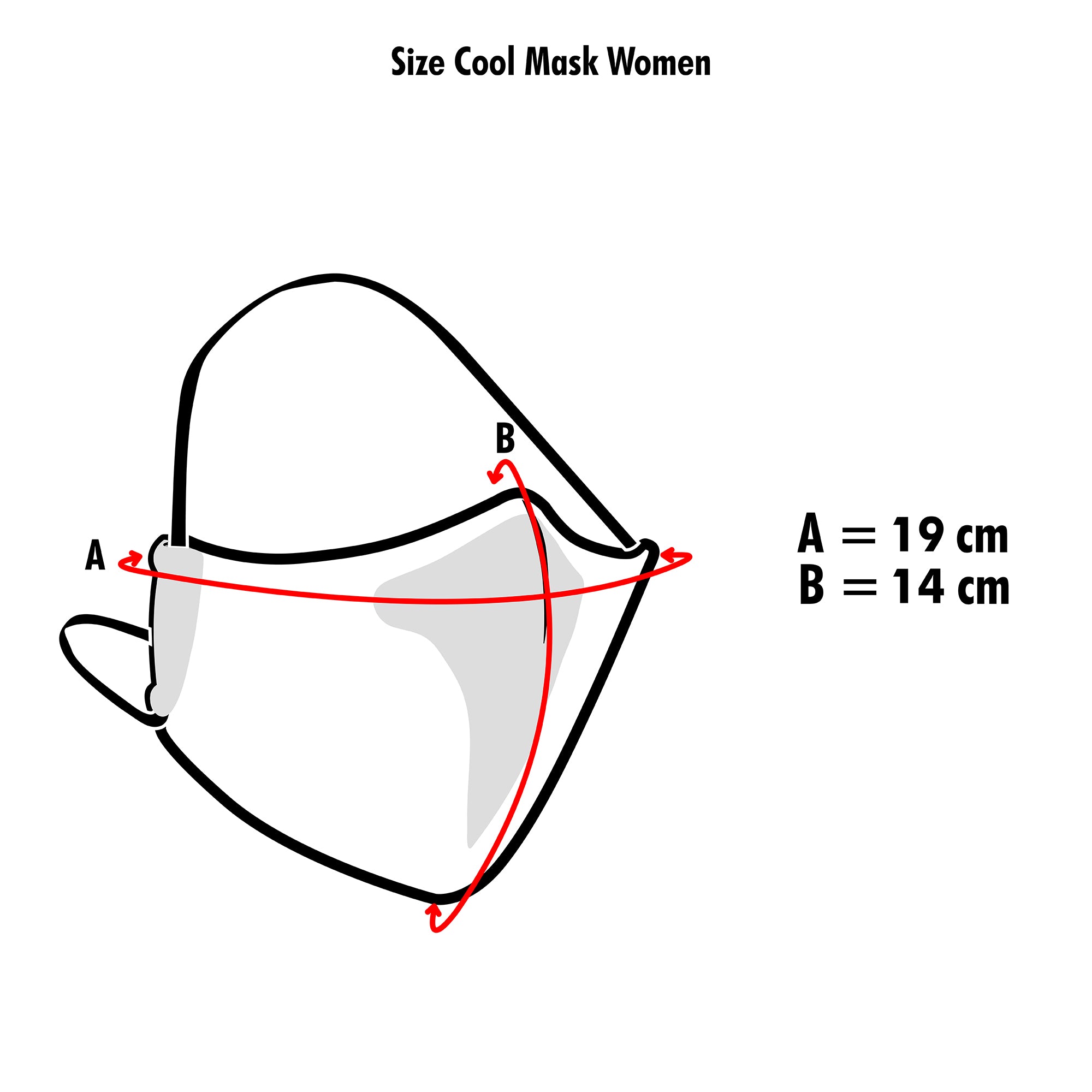COOL MASK 'LOONEY TUNES WOMEN 3 PCS'